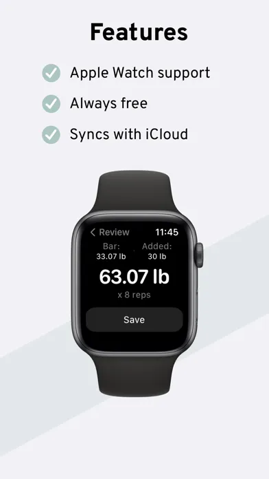 Ảnh chụp màn hình của Power: Weightlifting Tracker