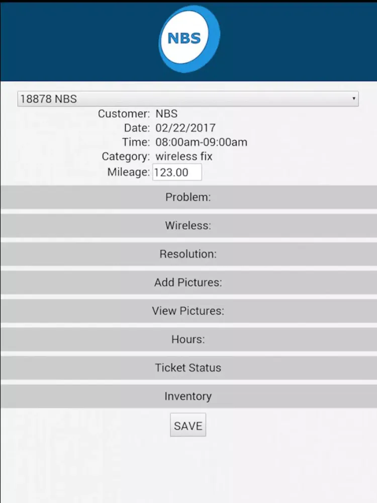 NBS Tickets iPad  سکرین شاٹس