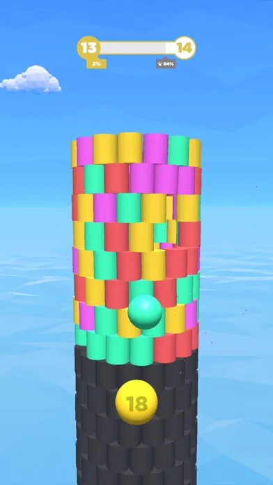 Tower Color - Hit and crash! স্ক্রিনশট