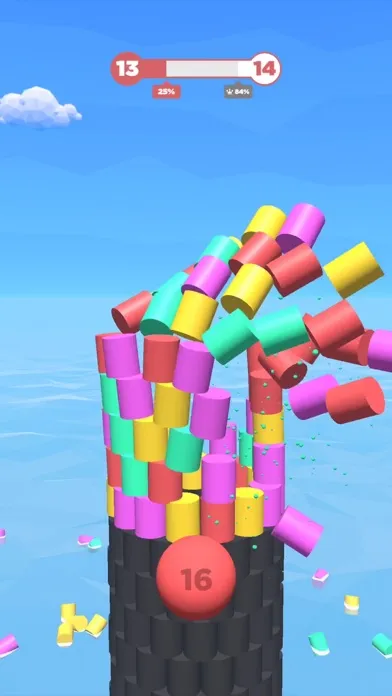 Tower Color - Hit and crash! স্ক্রিনশট