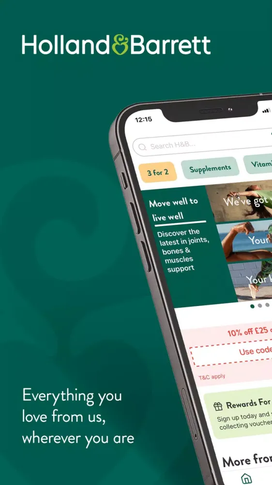 Holland & Barrett - Wellbeing Screenshots