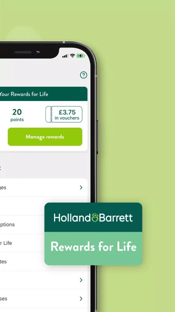 Holland & Barrett - Wellbeing Screenshots