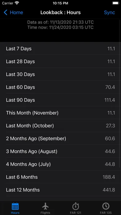 Logbook Pro Flight Logbook Screenshots