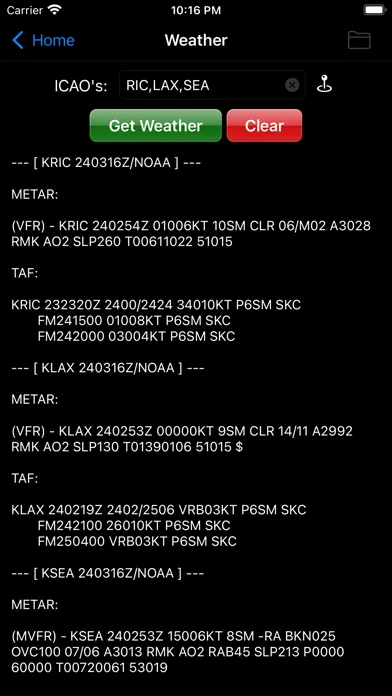 Logbook Pro Flight Logbook Screenshots