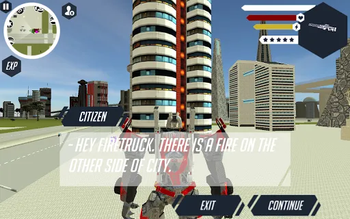 Robot Firetruck應用截圖