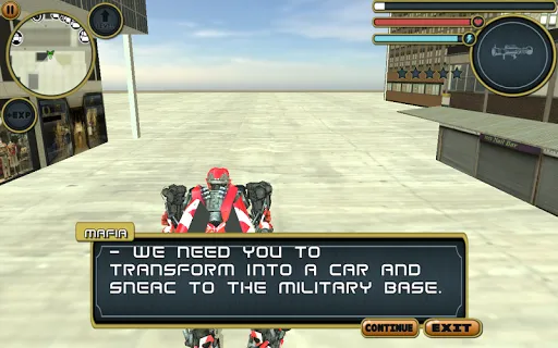Racing Car Robot Screenshots