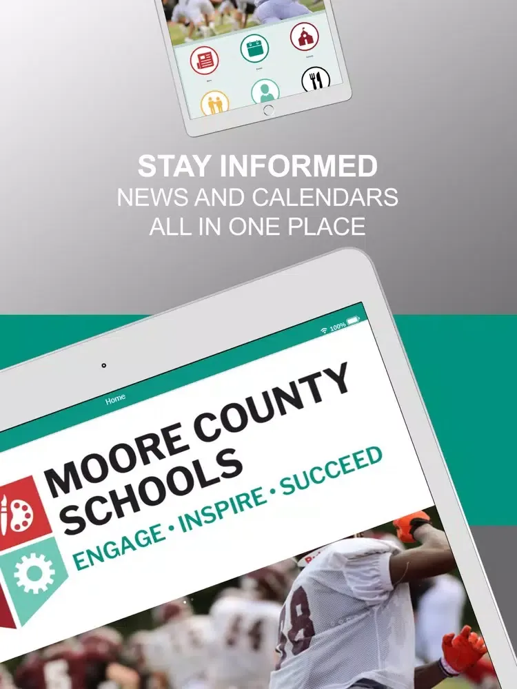 Capturas de pantalla de Moore County Schools iPad 