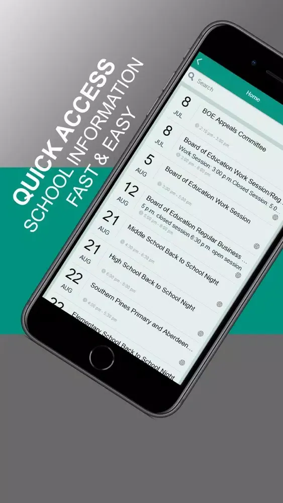 Capturas de pantalla de Moore County Schools