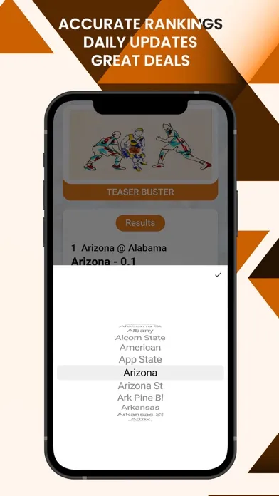 TeaserBuster - NCAAB Predictor Screenshots