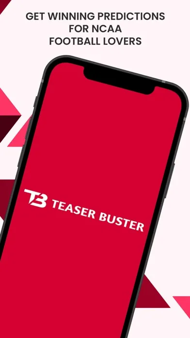 TeaserBuster - NCAAF Predictor سکرین شاٹس