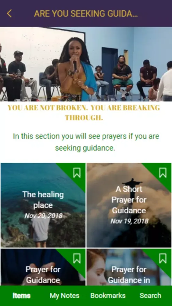 Tangkapan layar Ajna's Healing Place