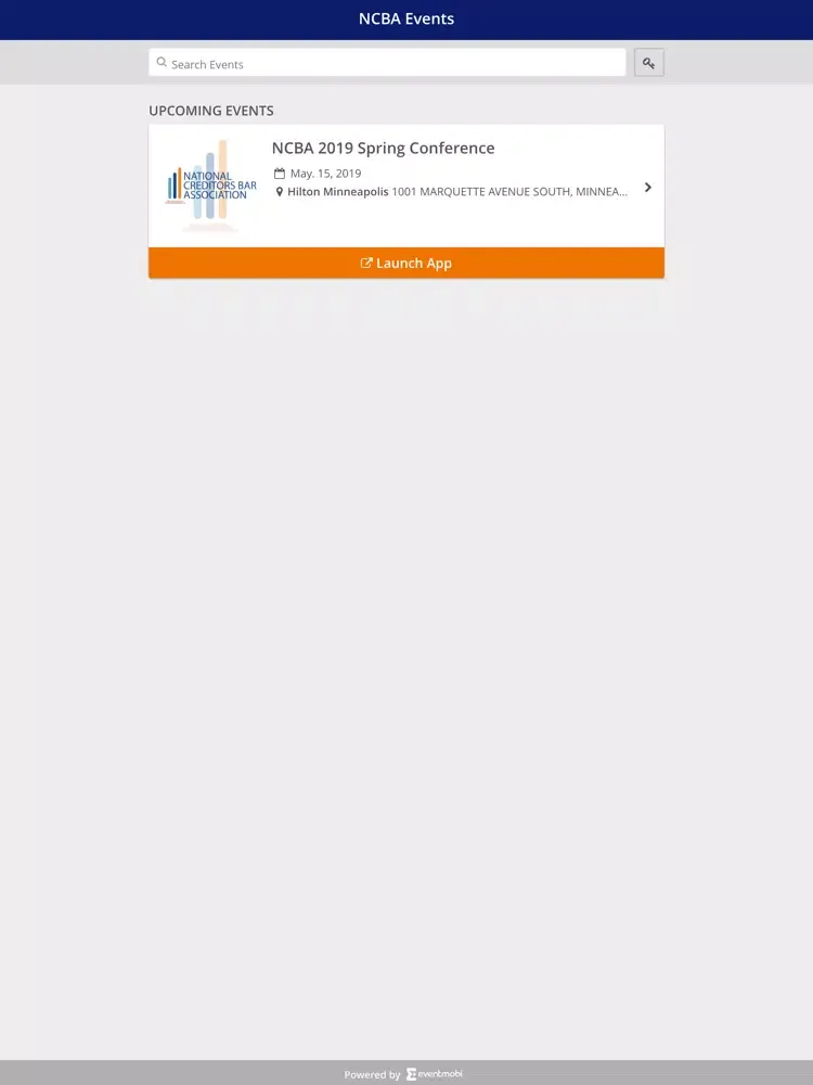 NCBA Conferences iPad 应用截图