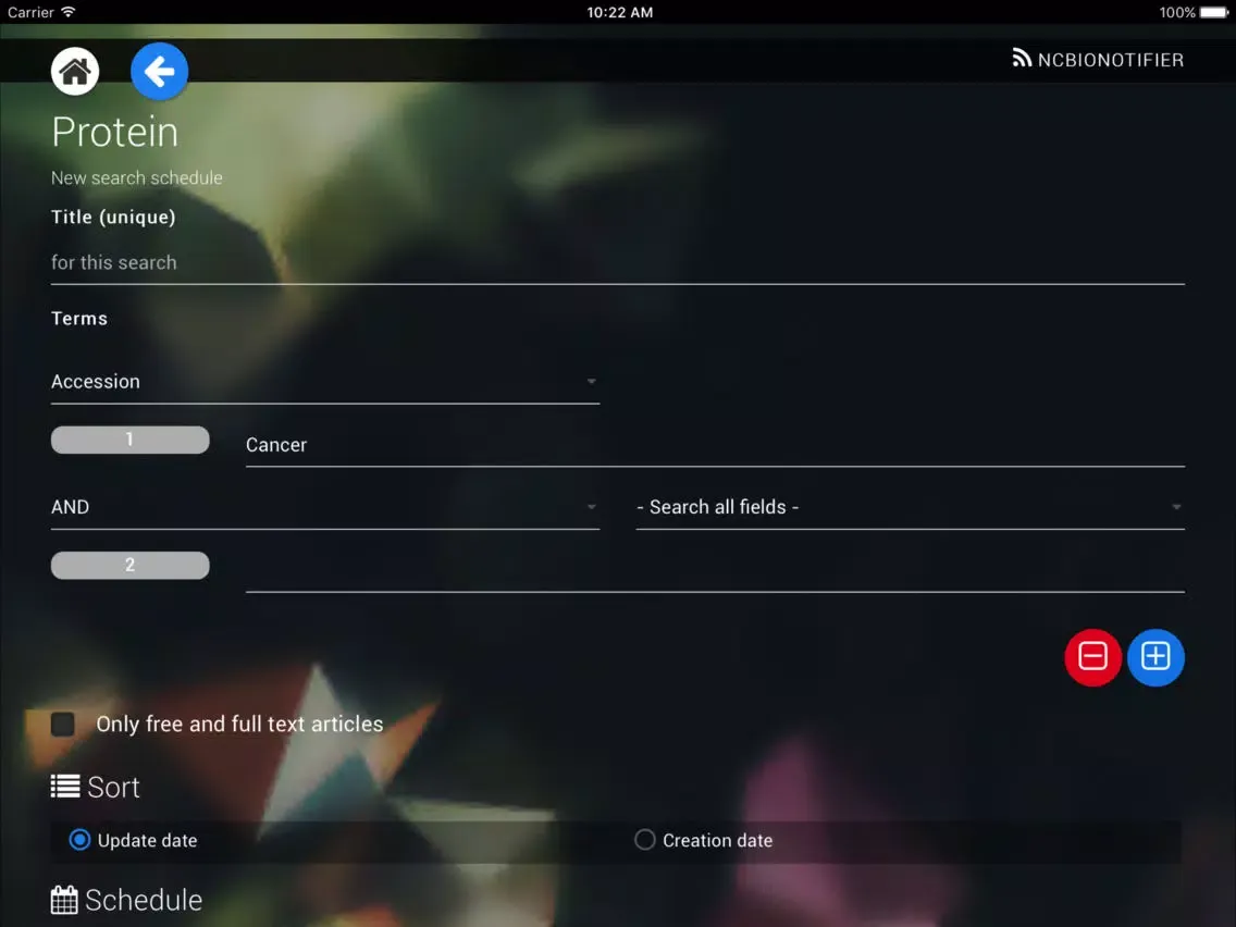 تصاویر NCBIoNotifier iPad 