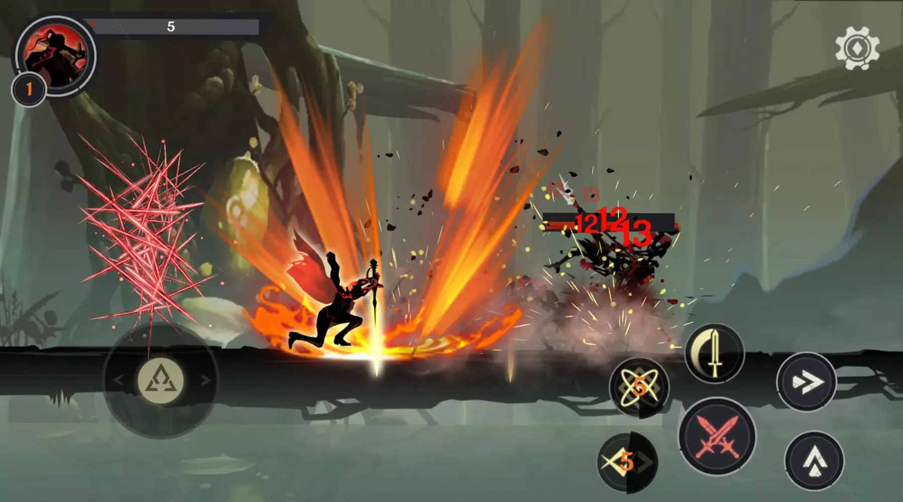 ภาพหน้าจอของ Shadow Knight