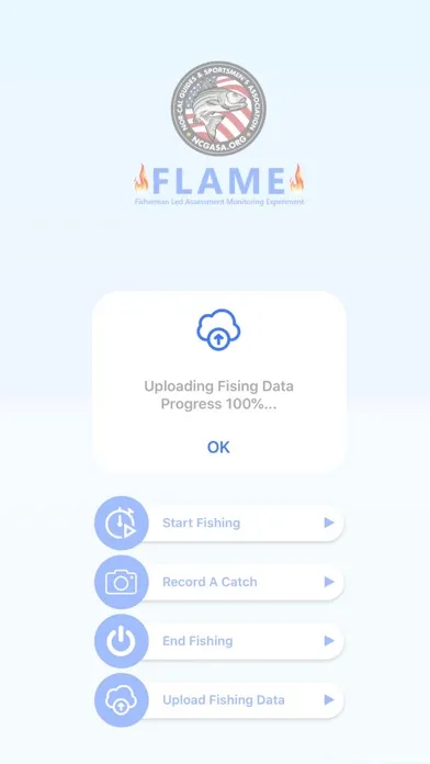 Скриншоты NCGASA Flame App