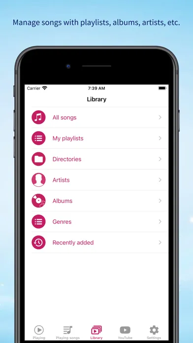 Muzik Box - An elegant player应用截图