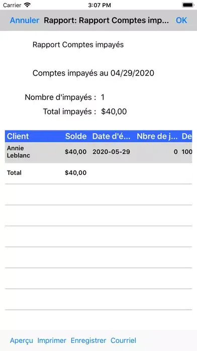 Express Invoice Français 2023 Screenshots