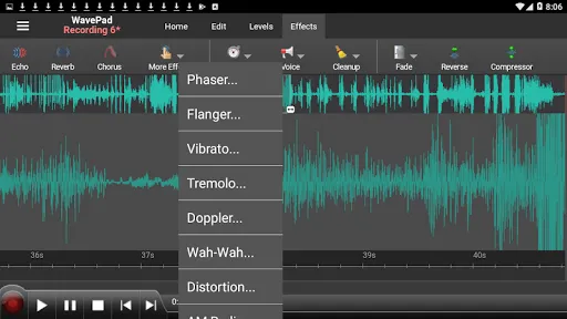 WavePad Master's Edition应用截图