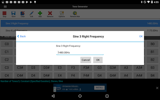 ToneGen Tone Generator Screenshots