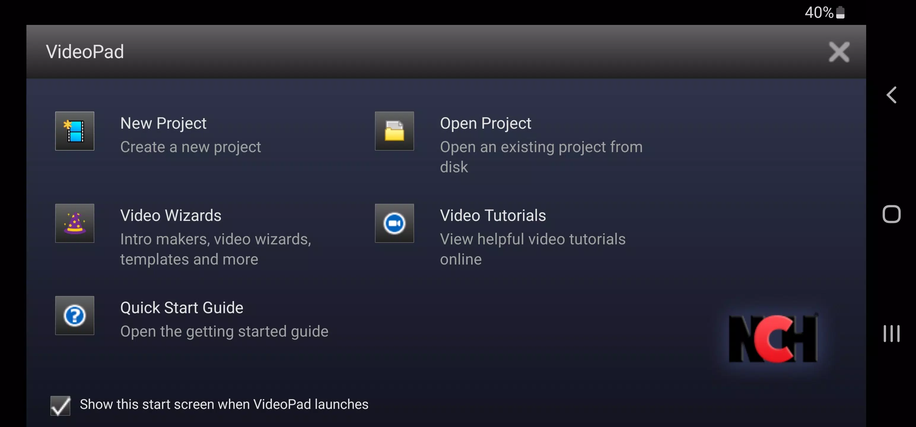 VideoPad Video Editor Screenshots1