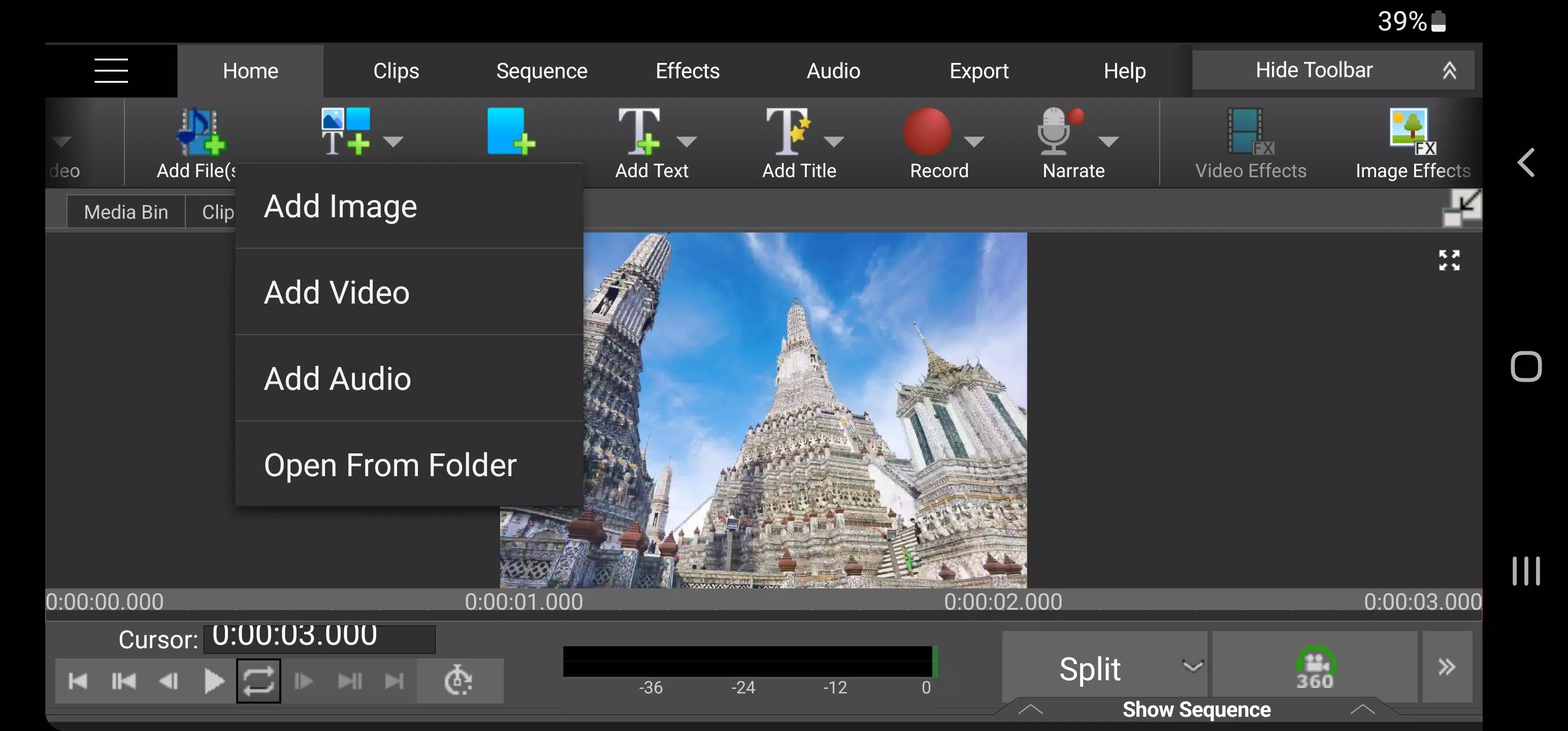 VideoPad Video Editor Screenshots3