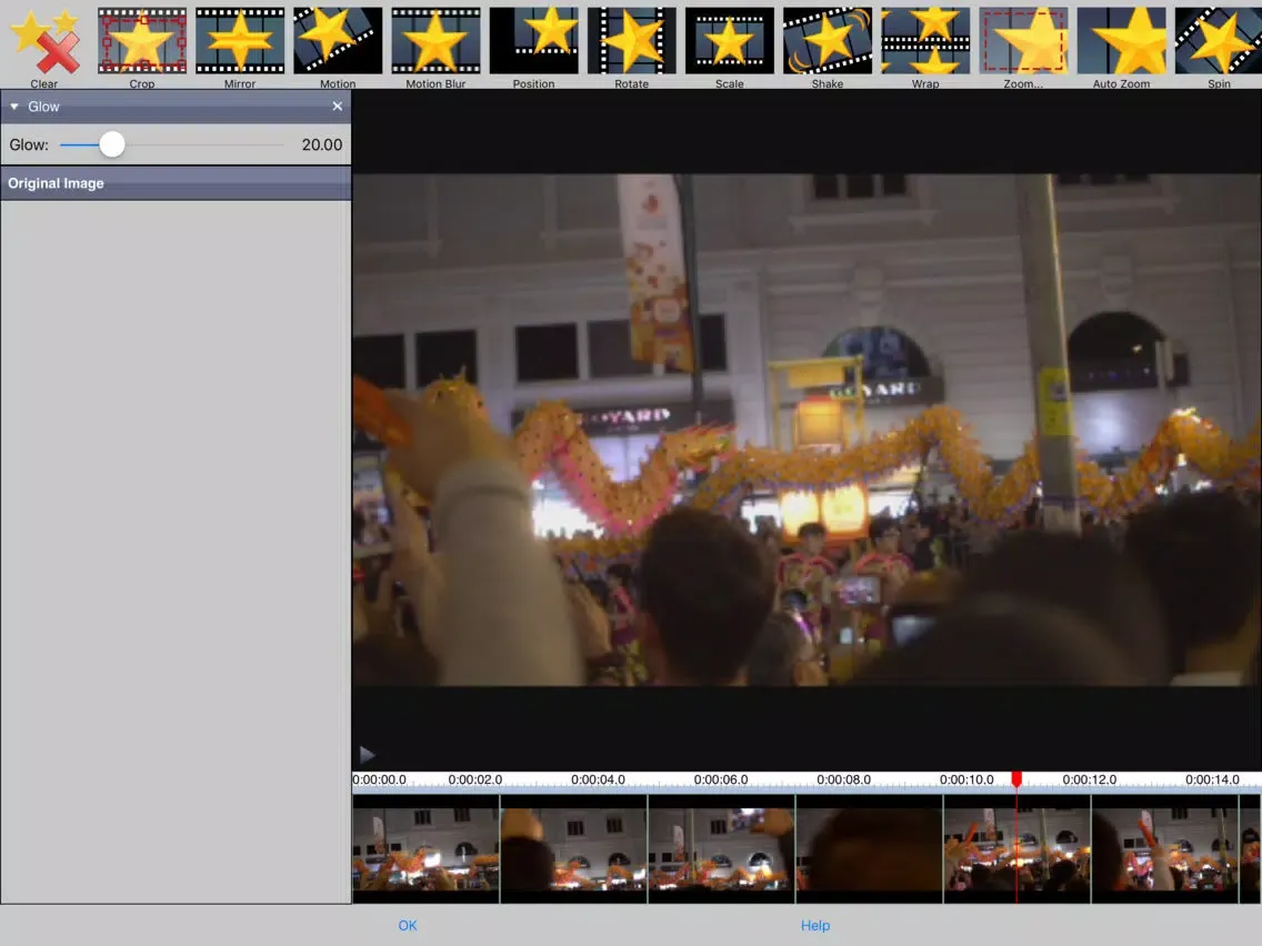 VideoPad Master's Edition iPad  Screenshots
