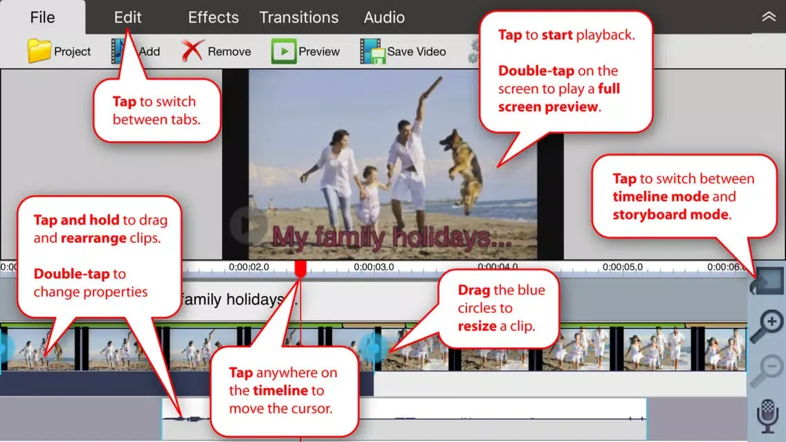 VideoPad Master's Edition Screenshots