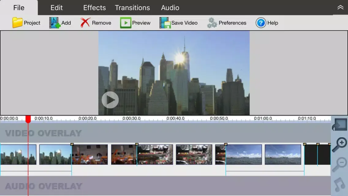 VideoPad Master's Edition Screenshots