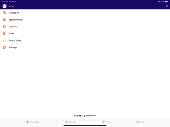 Скриншоты nCino Events iPad 