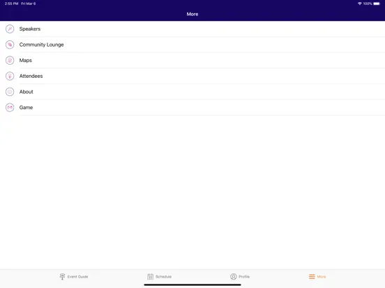 Скриншоты nCino Events iPad 
