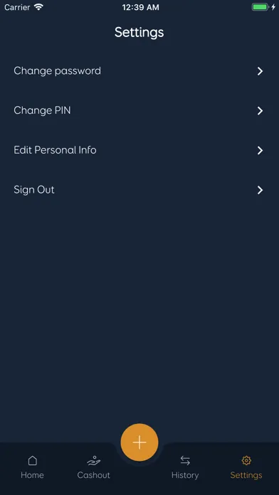 Ảnh chụp màn hình của easypay vendor