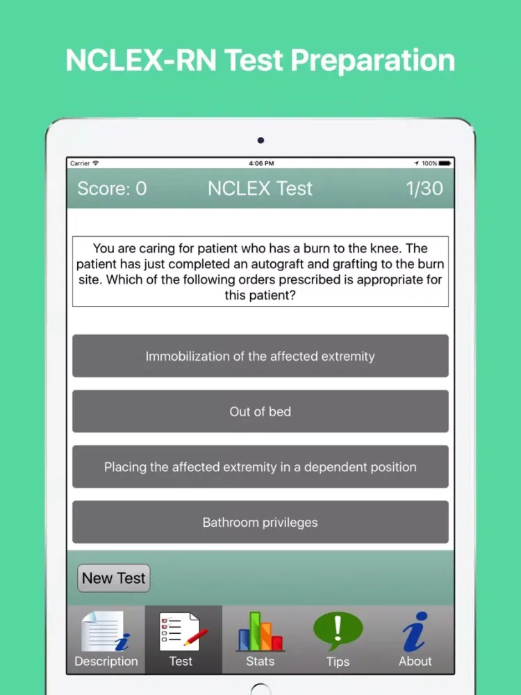 Screenshot di NCLEX-RN Test Preparation iPad 