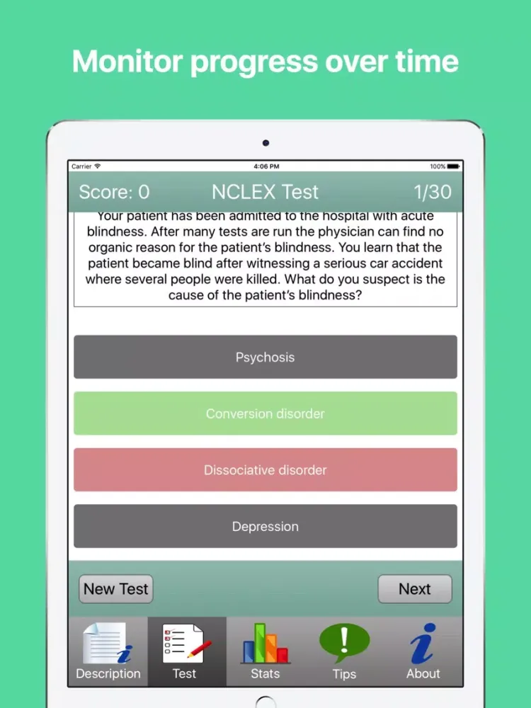 Screenshot di NCLEX-RN Test Preparation iPad 