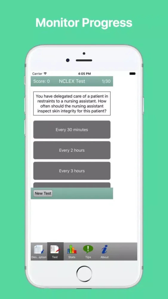 Screenshot di NCLEX-RN Test Preparation