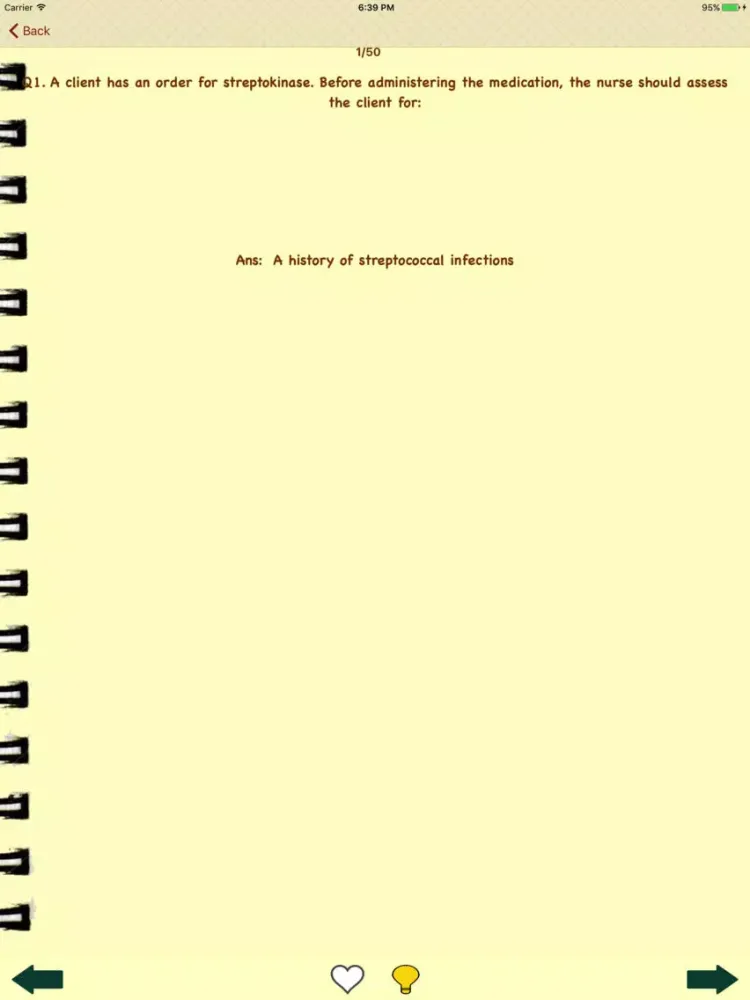 Скриншоты NCLEX-PN Flashcards iPad 