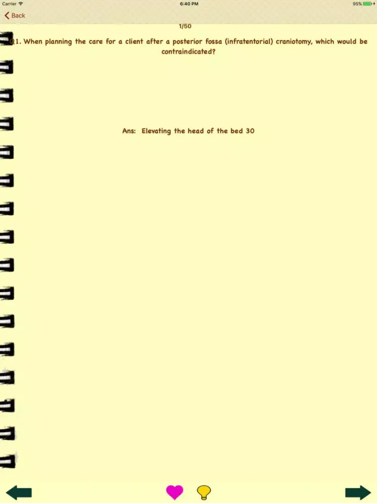 Скриншоты NCLEX-PN Flashcards iPad 