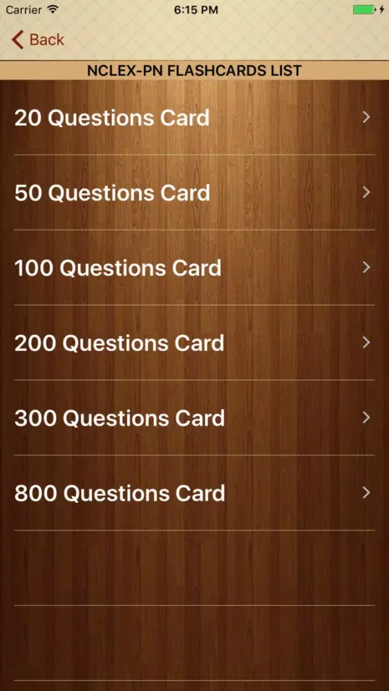 Скриншоты NCLEX-PN Flashcards