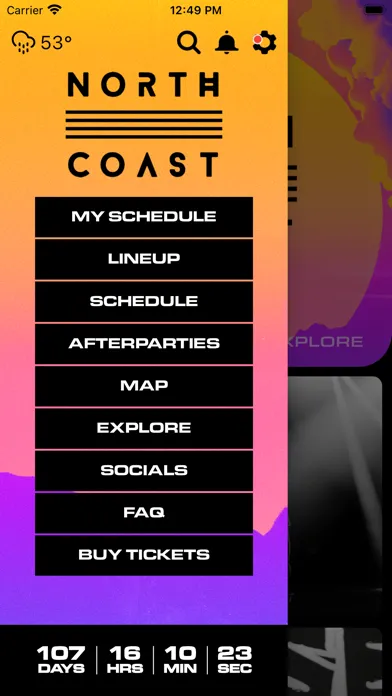North Coast Festival Guide應用截圖
