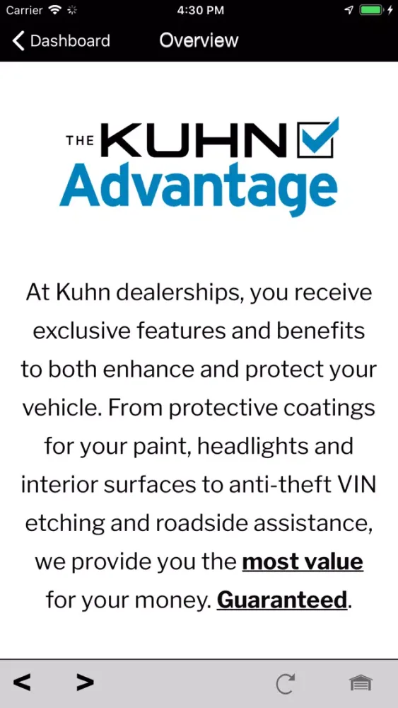 Kuhn Automotive Group スクリーンショット