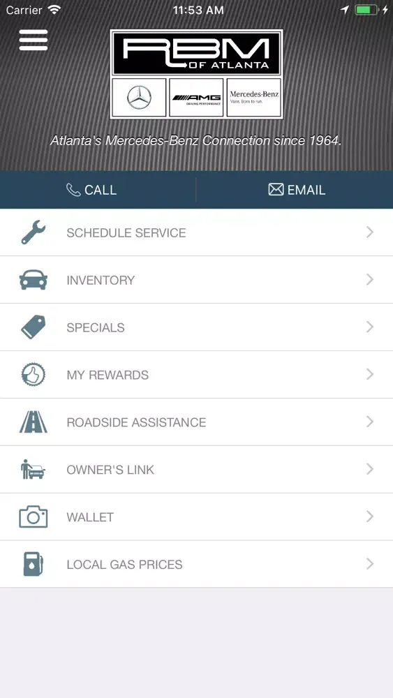 Ảnh chụp màn hình của RBM of Atlanta: Mercedes-Benz
