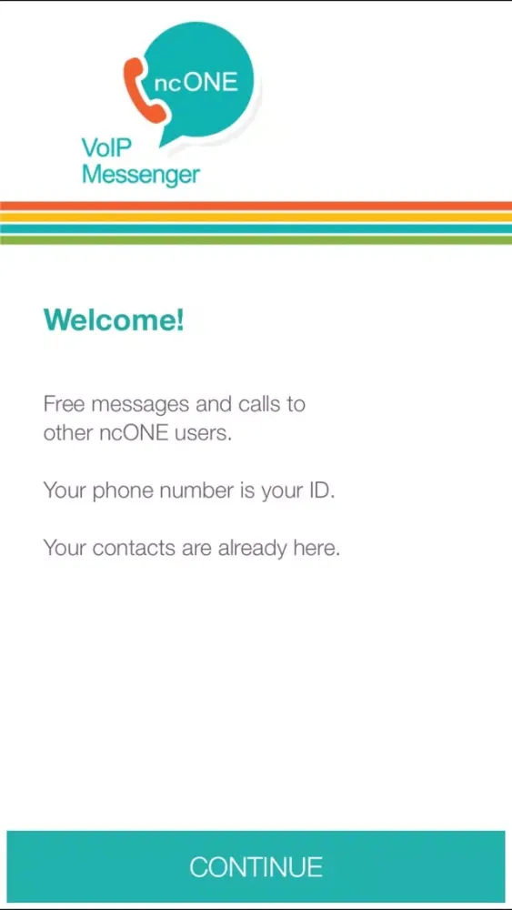ภาพหน้าจอของ ncONE SIP VoIP