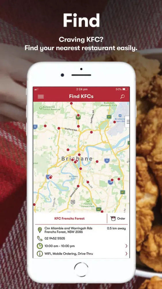 KFC - Order On The Go স্ক্রিনশট