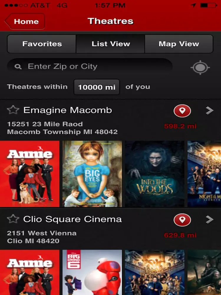 Emagine Macomb iPad  スクリーンショット