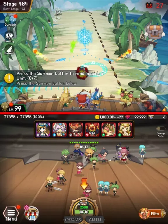 Idle merge heroes iPad  スクリーンショット