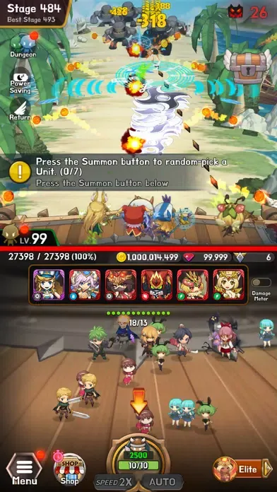 Idle merge heroes スクリーンショット