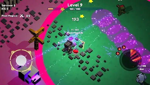 Zrzuty ekranu Pixel Magic.io