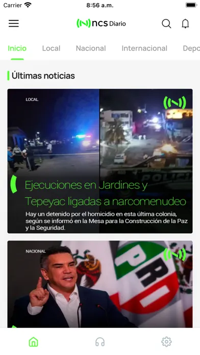 Tangkapan layar NCS Campeche