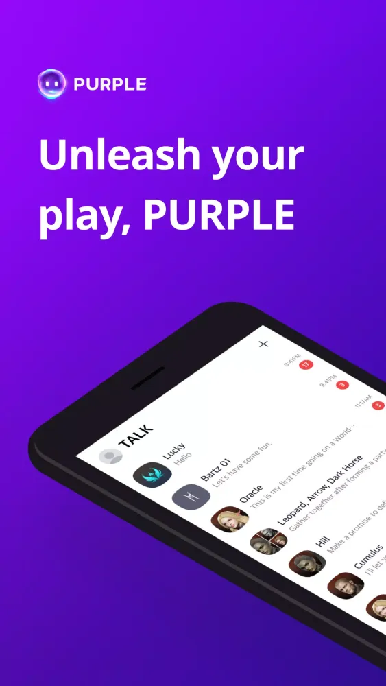 Zrzuty ekranu PURPLE