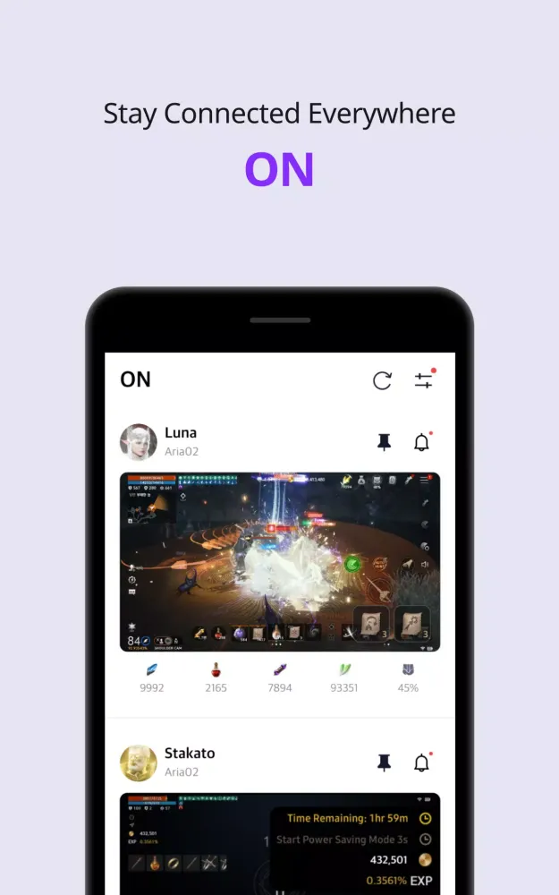 Zrzuty ekranu PURPLE
