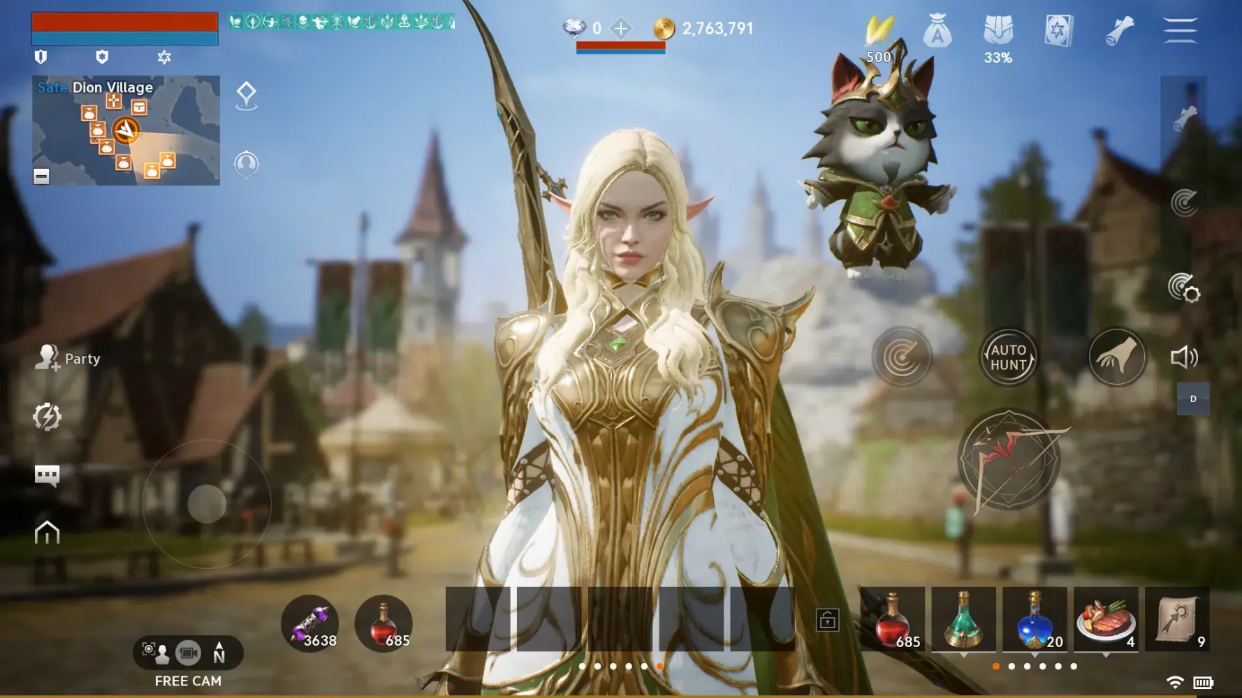 Screenshot di Lineage2M